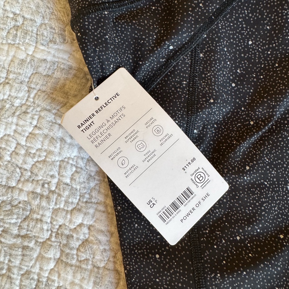 Athleta Ranier Reflective Tight (Stars) - Picture 3 of 3